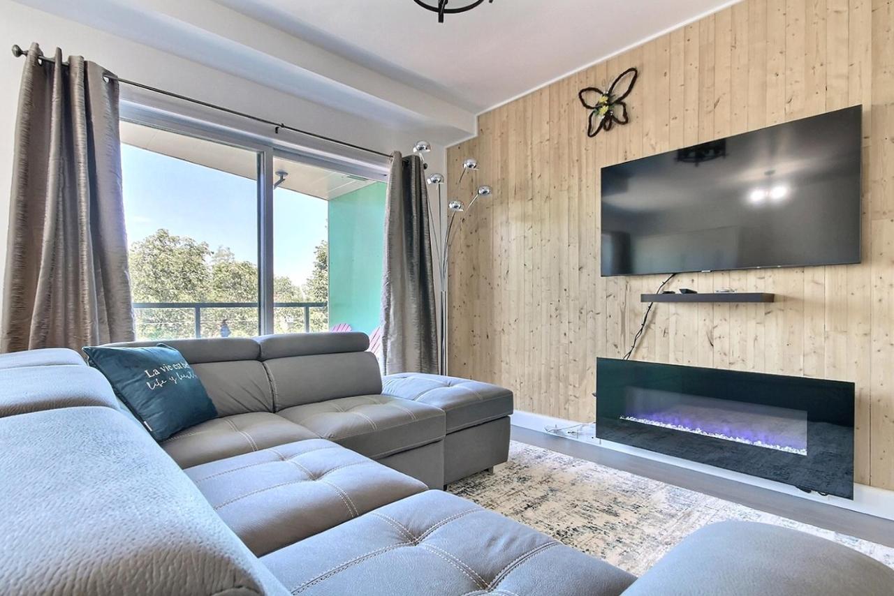 Good Vibes Only -Modern And Spacious 2 Bedroom Condo 4 Beds Free Parking, Gym Ciudad de Quebec Exterior foto