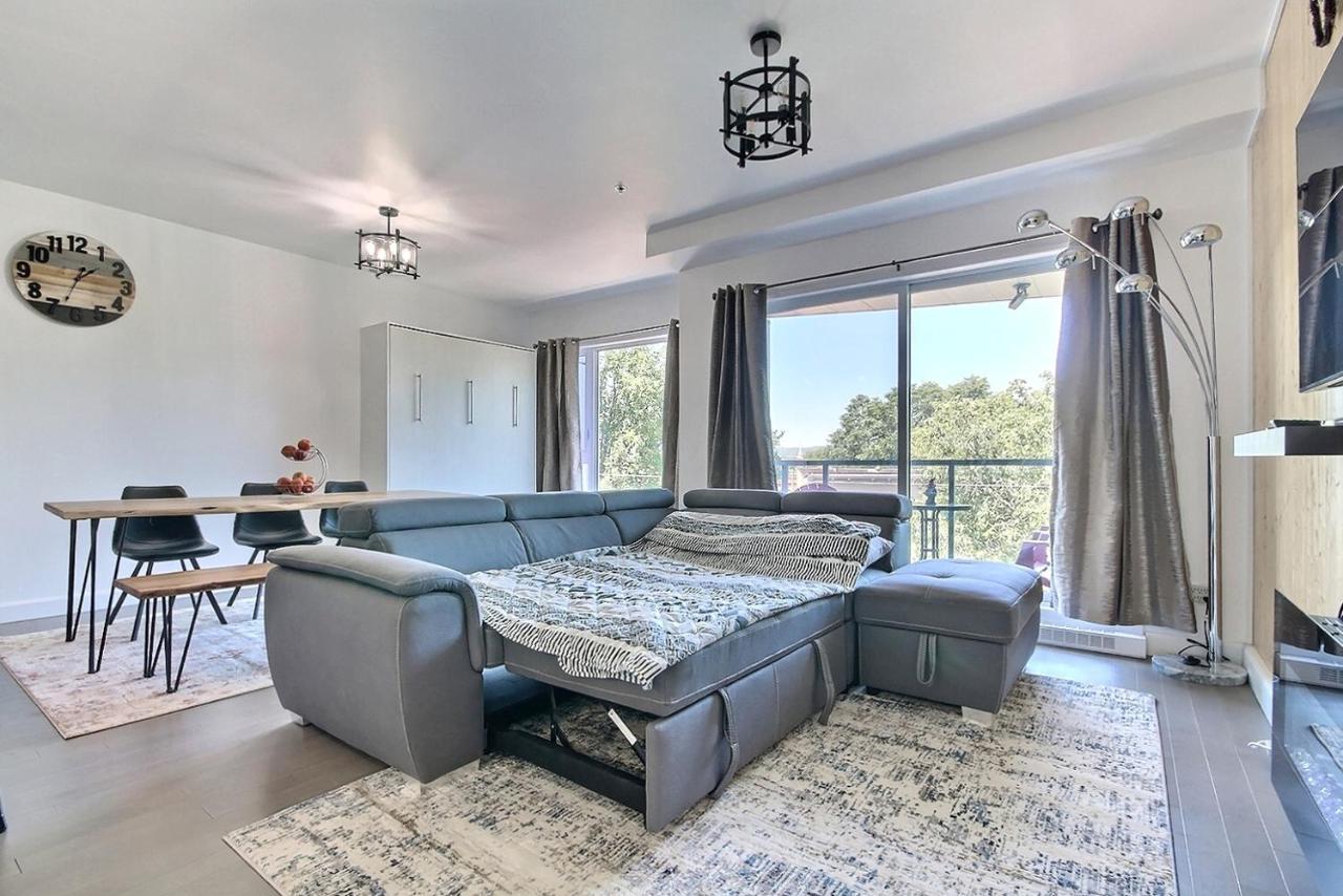 Good Vibes Only -Modern And Spacious 2 Bedroom Condo 4 Beds Free Parking, Gym Ciudad de Quebec Exterior foto