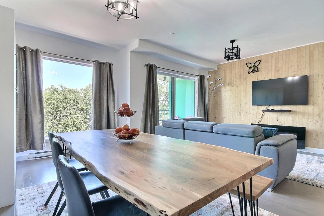 Good Vibes Only -Modern And Spacious 2 Bedroom Condo 4 Beds Free Parking, Gym Ciudad de Quebec Exterior foto